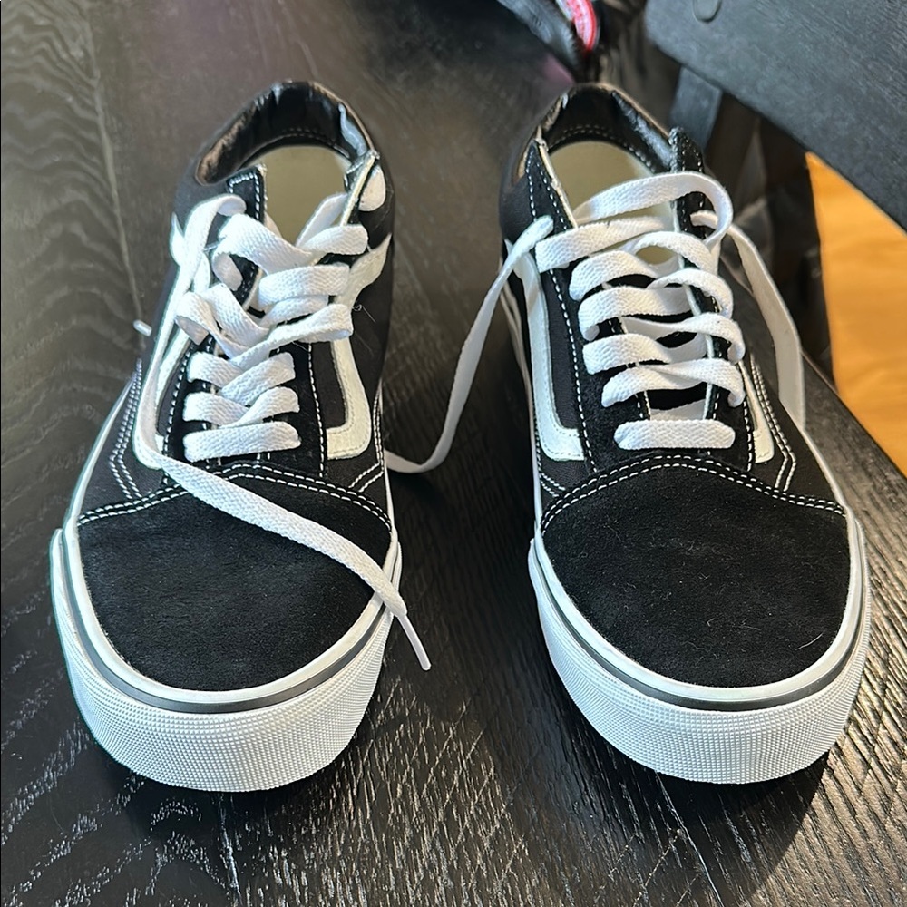 Vans Classic Black Canvas Sneakers